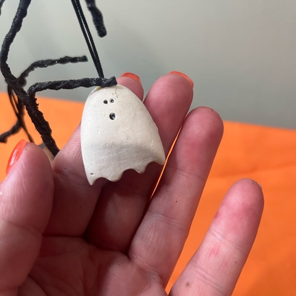 Halloween Black Tree Decor with Ghost and Sign Accents - Picture 16 of 16